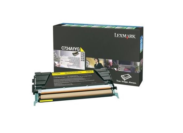 Lexmark C734a1yg Toner Y Cartucho Laser